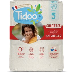 Scutece chilotel C5(12-18kg) ECO hipoalergenice, marimea 5 Tidoo