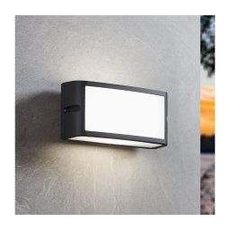 Aplică LED de exterior CAMARDA LED/10,5W/230V antracit IP54 Eglo 900808