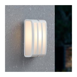 Aplică de exterior CAMARDA 1xLED/40W/230V alb IP54 Eglo 900809