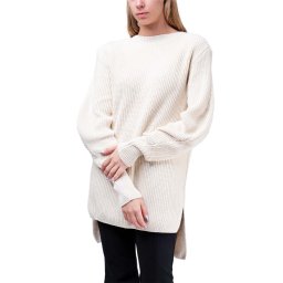 IOANNA KOURBELA Pulover "Tactility" Maxi Pullover Fully-Fashioned W235002 12053-ecru