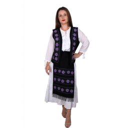Costum Traditional Vesta si 2 Fote brodate Filipa 2
