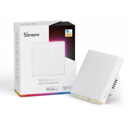 Intrerupator Smart Sonoff T5-2C-86 WiF cu Full Touch (2 canale)