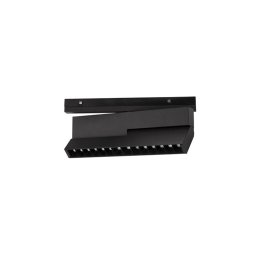 Proiector pentru Sina Magnetica 15W, 48V, 1200LM, 3000K, Dimabil si Ajustabil, Negru