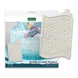 Mulaj Silicon Decor Bule Perle, 17 x 12 cm