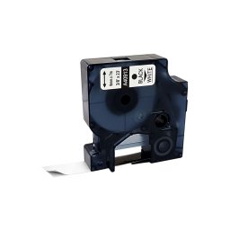 Etichete compatibile DYMO LabelManager 9 mm negru pe alb pentru birou, arhivare si identificarea documentelor S0720780