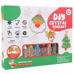 Set confecționat pandative de Crăciun