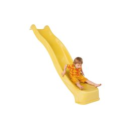 Tobogan Tsuri galben de 2.90 m, HDPE, cu duza de apa, KBT