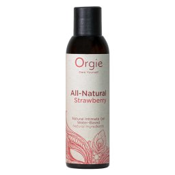 Orgie All-Natural Kissable Water-Based Intimate Gel Strawberry 150ml