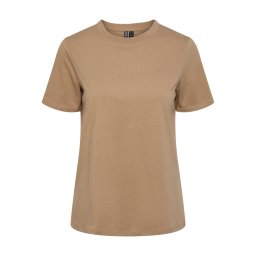 PIECES Tricou 'RIA' bej închis