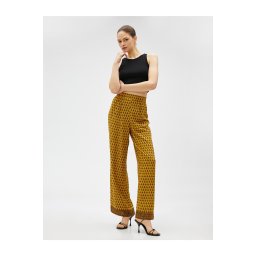 Koton Ethnic Model Wide Leg Pantaloni