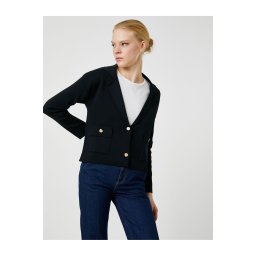 Jacheta Koton Blazer Look Tricotaje Cardigan