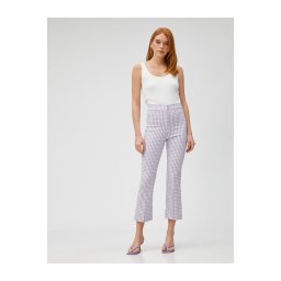 Pantaloni evazați Koton Crop