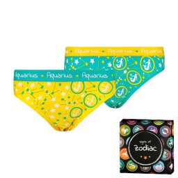 Women's chiloti Frogies Zodiac Vărsător 2P Gift box