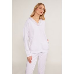 MONNARI Woman's Sweatshirts Women's Sweatshirt With Rhinestone Application