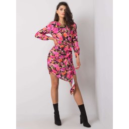 RUE PARIS Rochie asimetrică roz