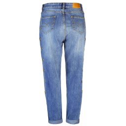 Golddigga Eyelet Jeans Doamnelor