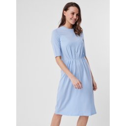 Rochii casual pentru femei AWARE by VERO MODA - albastru deschis