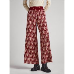Red Femei Modeled Wide Pants Pepe Jeans Galya - Femei