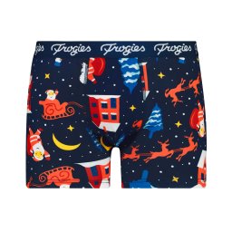 Boxeri bărbați Poveste de iarnă Broaște Crăciun