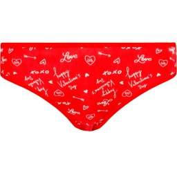 Women's panties Frogies Red Love