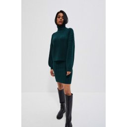 Marisse Skirt Z-Sc-3911 D.Green