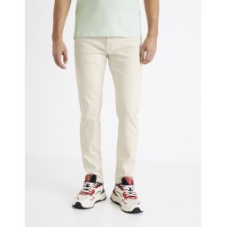 Slim fit pentru barbati Celio - crem