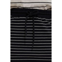 Fustă cu dungi din bumbac