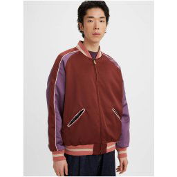 Jachete subtire pentru barbati Levi's® - bordo, verde