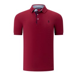 Tricou polo de barbati, dewberry