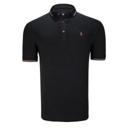 Tricou polo de barbati, dewberry