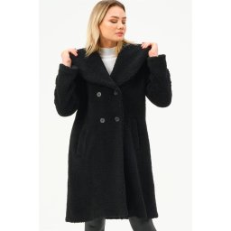 Z6776 HAINĂ DE DAMĂ DEWBERRY-NEGRU