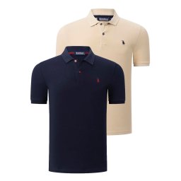 Tricou polo de barbati, dewberry