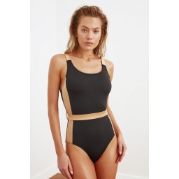Costum baie de dama, Trendyol TBESS21MA0221/Black