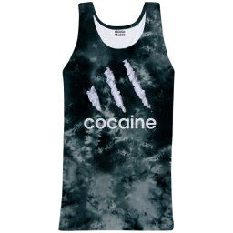 Dl GUGU & Miss GO Unisex's High Tie Dye Tank-Top Tt-W-314 2098