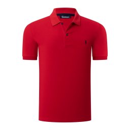 Tricou polo de barbati, dewberry