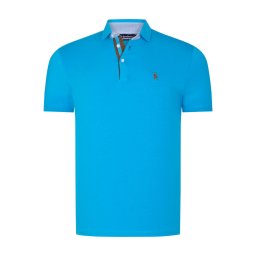 Tricou polo de barbati, dewberry