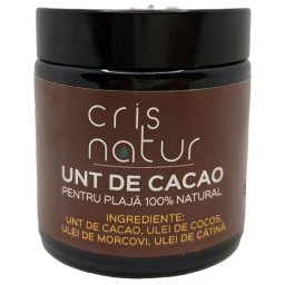 Unt de Cacao pentru Plaja 120g Crisnatur