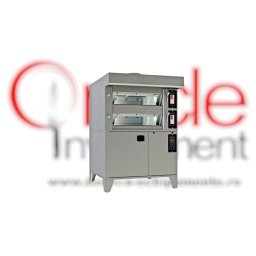 Cuptor electric pentru Panificație și Pizza cu 2 vetre și hotă