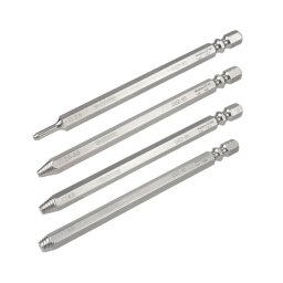 Set 4 biti extractori cromati ENGINEER pentru suruburi cu cap deteriorat, Fabricat in Japonia DBZ-20