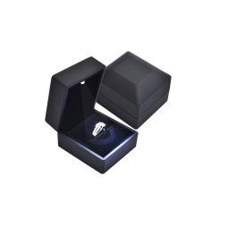 JK Box Cutie din plastic iluminată cu LED pentru inel KZ-3/A25