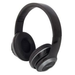 Casti Stereo Esperanza SKALD, Bluetooth, Microfon, Negru/Argintiu