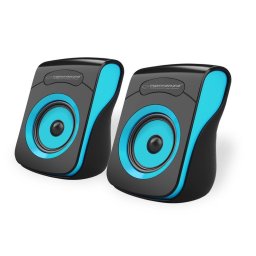 Boxe Esperanza Flamenco EP140KB, 2.0, 6W, Negru/Albastru