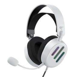 Casti Casti de gaming H2038U RGB Alb