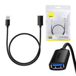 USB 3.0 Extension male to female, AirJoy Series, 0.5m (black)