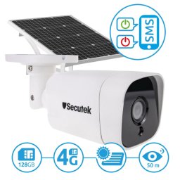 Camera IP 4G Secutek SBS-NC19G cu încărcare solară