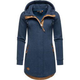 Ragwear Hanorac 'Letty' albastru închis / maro coniac