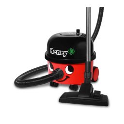 Aspirator Cu Cilindru Numatic HVR200 Cu Sac Praf 9l 620W 8.5kg 72dB Cablu 10m Filtru HEPA Rosu/Negru