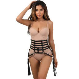 Eross corset Waist Belts S/M Black