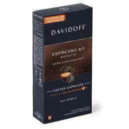 Capsule cafea Davidoff Café Espresso 57 Ristretto, 10 capsule x 5.5g, Compatibil sistem Nespresso