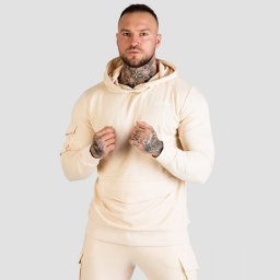 GymBeam Hanorac TRN Hoodie Sand XXXL